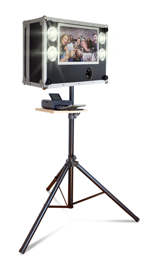Fotobox als Mittelpunkt eures Feier-Setups