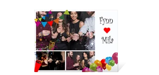 Beispiel für ein individuelles Foto-Layout